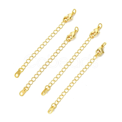 SHEGRACE Brass Curb Chain Extender XGR0149G-164G-1