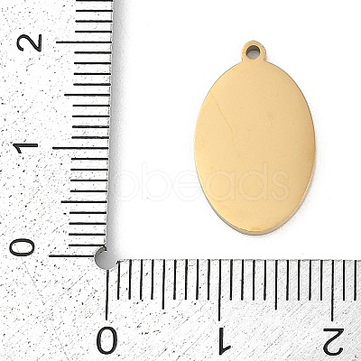 304 Stainless Steel Enamel Pendants STAS-I325-049G-1