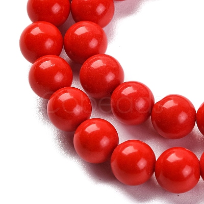 Synthetic Turquoise Beads Strands G-L605-G01-01B-1