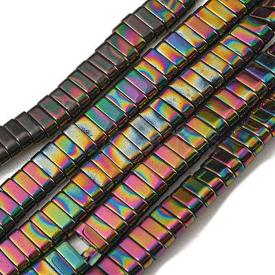 Electroplated Non-magnetic Synthetic Hematite Beads Strands G-C106-B02-05A-1
