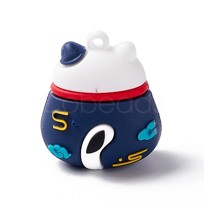 PVC Cartoon Lucky Cat Doll Pendants KY-C008-12C-1