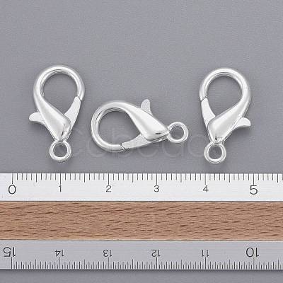Zinc Alloy Lobster Claw Clasps E107-S-1