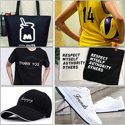 Heat Transfer Vinyl Sheets DIY-WH0148-85B-1
