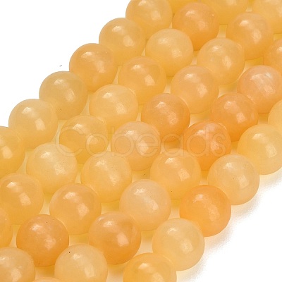 Natural Yellow Calcite Beads Strands GG-CBAA3AB-02-12mm-1