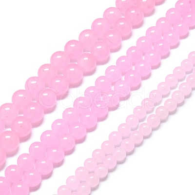 Natural Malaysia Jade Beads Strands G-L645-C01-8mm-22-1