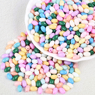 500Pcs Baking Paint Glass Seed Beads SEED-PA0001-05A-1