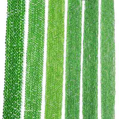 Electroplate Glass Beads Strands EGLA-A044-T6mm-A11-1