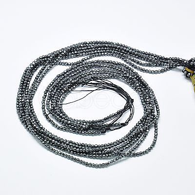 Synthetic Non-magnetic Synthetic Hematite Beads Strands G-J002-06F-1