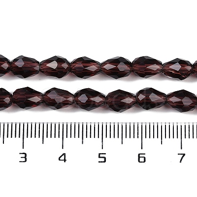 Transparent Glass Beads Strands EGLA-N013-T10mm-D05-1