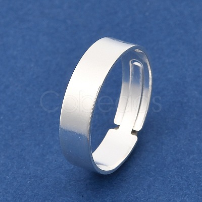 Blank 316 Surgical Stainless Steel Finger Ring Band STAS-C125-04S-1