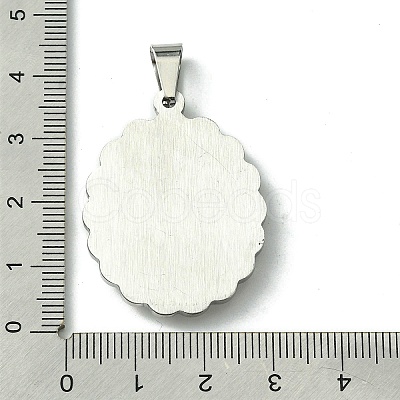 304 Stainless Steel Pendants STAS-H192-05P-01-1