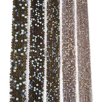 Transparent Glass Beads Strands EGLA-A044-T2mm-MB16-1