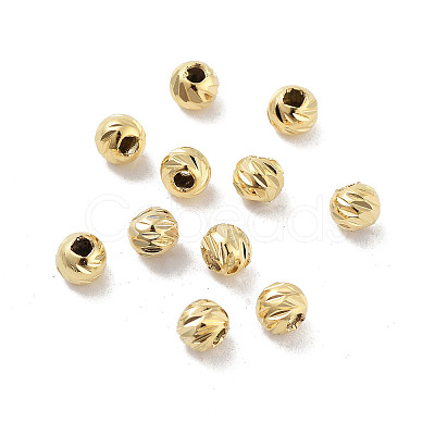 Brass Beads KK-M288-02G-1