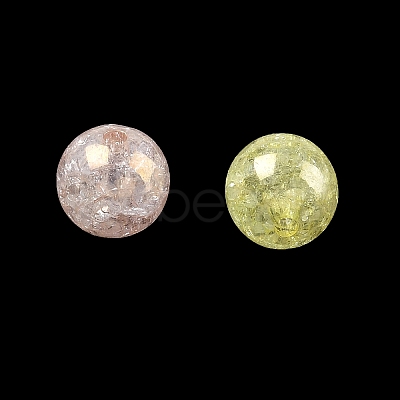 Transparent Crackle Acrylic Beads AC-CBA4496-05C-1