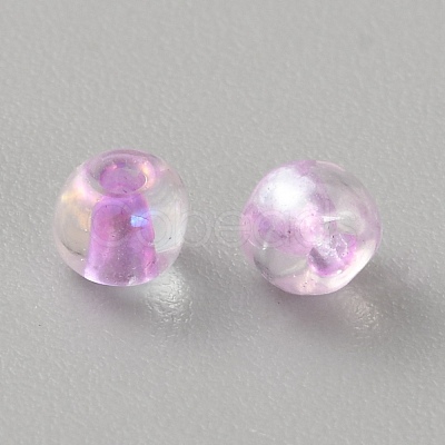 Transparent Glass Seed Beads GLAA-WH0032-34D-1