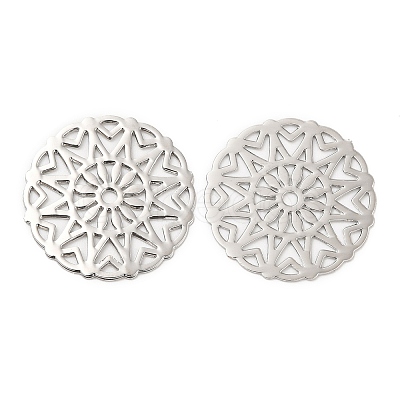 Long-Lasting Plated Brass Filigree Joiners KK-K336-13P-1