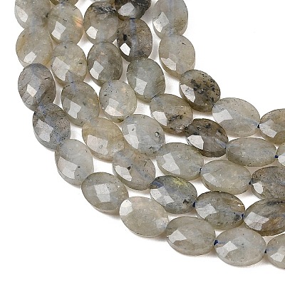 Natural Labradorite Beads Strands G-H349-A01-03-1