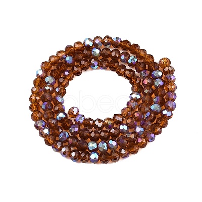 Electroplate Glass Beads Strands EGLA-A044-T3mm-L02-1