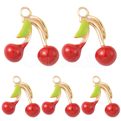14Pcs Brass Charms KK-BBC0017-50-1