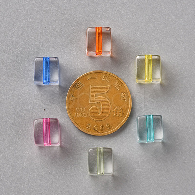 Transparent Acrylic Beads TACR-S154-12A-1