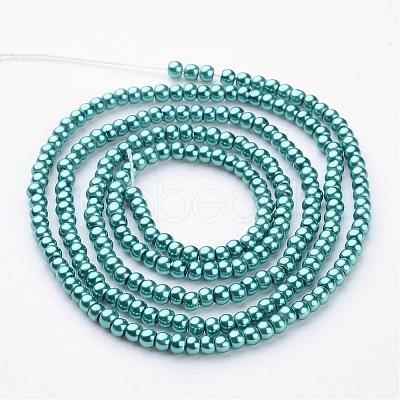 Glass Pearl Beads Strands HY-3D-B52-1