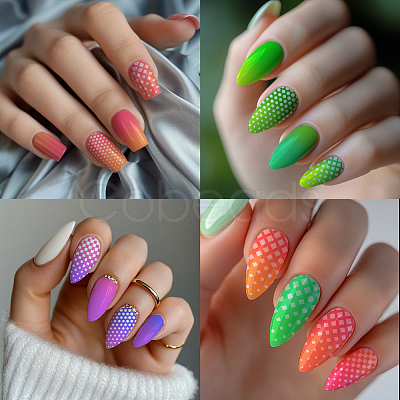 Stainless Steel DIY Nail Art Templates MRMJ-WH0092-066-1