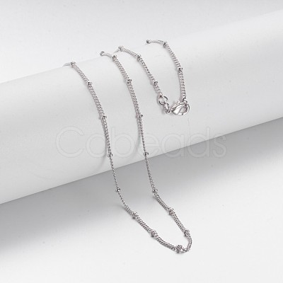 Brass Chain Necklaces X-MAK-F013-07P-1