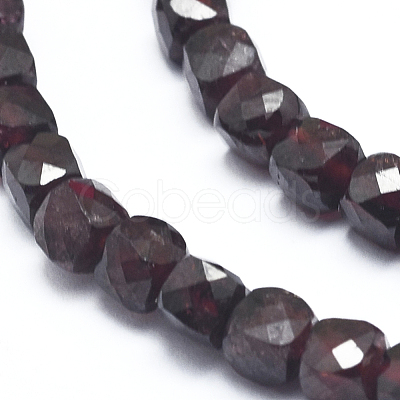 Natural Garnet Beads Strands G-D0003-B09-1