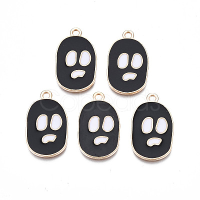 Alloy Enamel Pendants ENAM-S130-21D-1