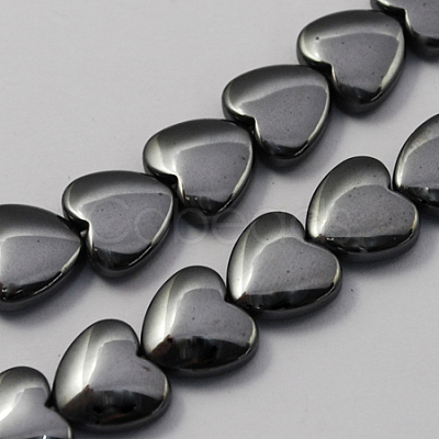 Non-magnetic Synthetic Hematite Beads Strands X-G-Q897-6x6mm-1