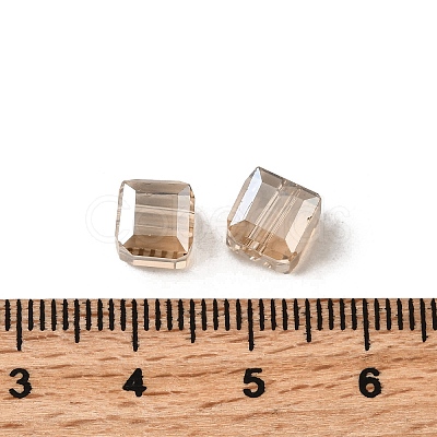 Electroplated Glass Beads EGLA-G040-01A-PL03-1