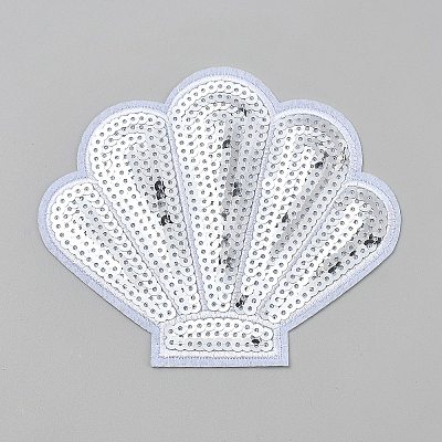 Paillette Polyester Cloth Patches PATC-WH20010-03G-1
