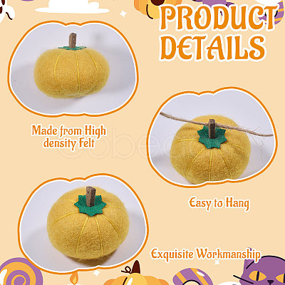 Felt Pendants FIND-WH0126-970C-1