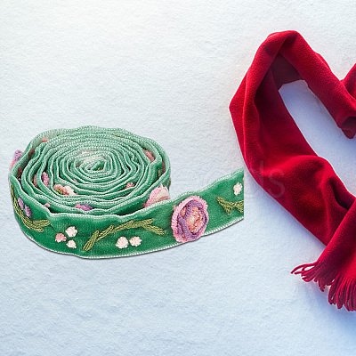 Polyester Ribbons SRIB-WH0011-078A-1