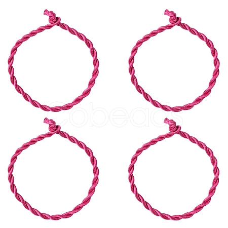 Nylon Rattail Satin Cord Bracelet Making AJEW-JB00019-08-1