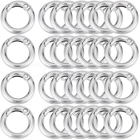 Zinc Alloy Spring Gate Rings FIND-SP0001-08A-1