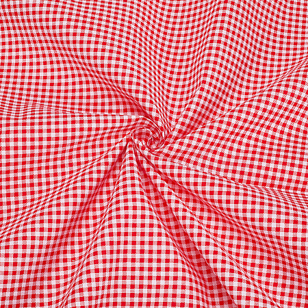 Tartan Polyester Fabric DIY-WH0816-561E-1