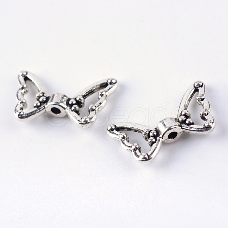 Tibetan Style Alloy Beads TIBE-R311-06AS-NR-1