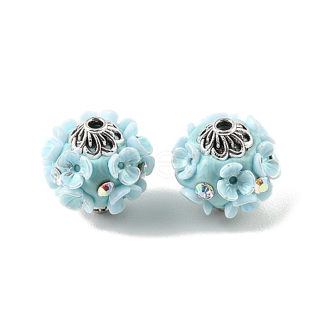 Handmade Polymer Clay Indonesia Beads PY-CBAAA14-12AS-1