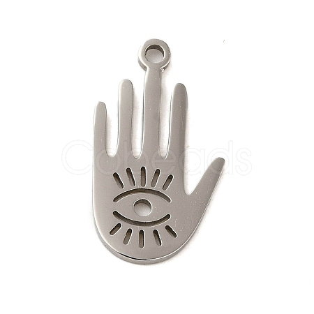 Non-Tarnish 304 Stainless Steel Pendants STAS-S123-03P-08-1