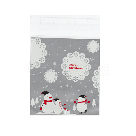 Rectangle OPP Cellophane Bags for Christmas OPC-I005-08B-1