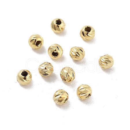 Brass Beads KK-M288-02G-1