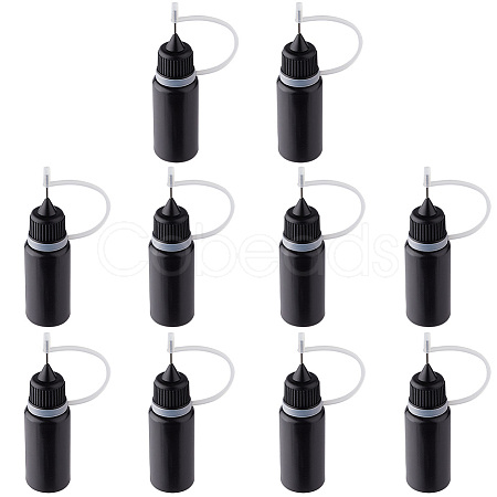 PE Black Tip Applicator Bottles FIND-WH0152-80-1