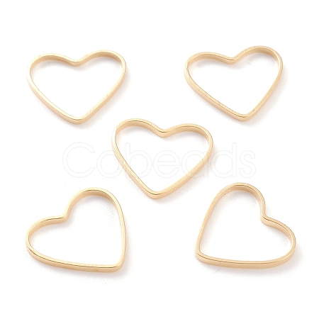 Brass Linking Rings KK-Y003-02A-G-1