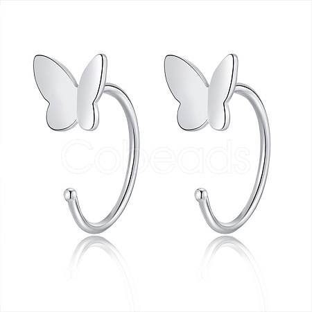 999 Fine Silver Stud Earrings FS-WG1D9DE-06-1