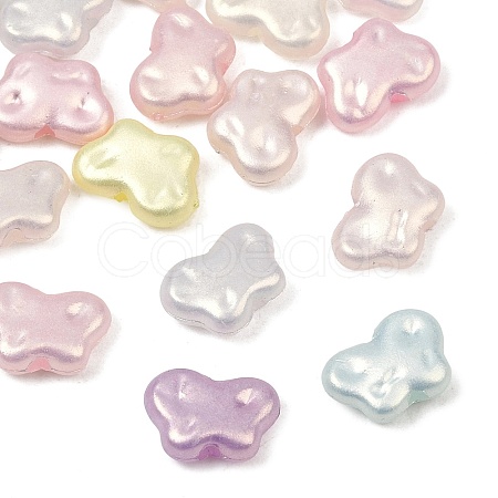 Opaque Acrylic Beads AC-CBAE09B-13-1