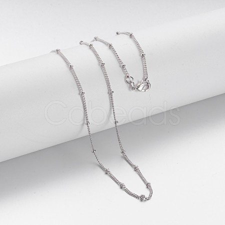 Brass Chain Necklaces X-MAK-F013-07P-1