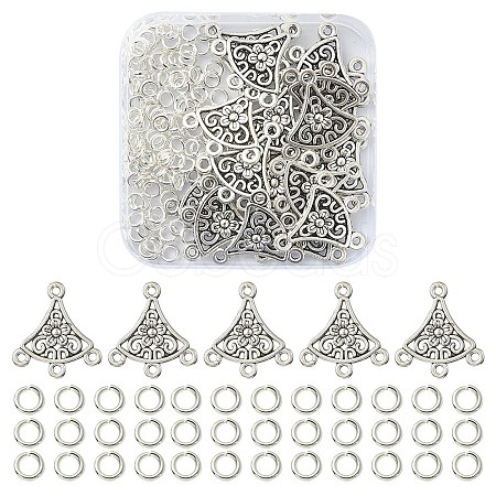 20Pcs Tibetan Style Alloy Chandelier Component Links FIND-YW0003-24-1