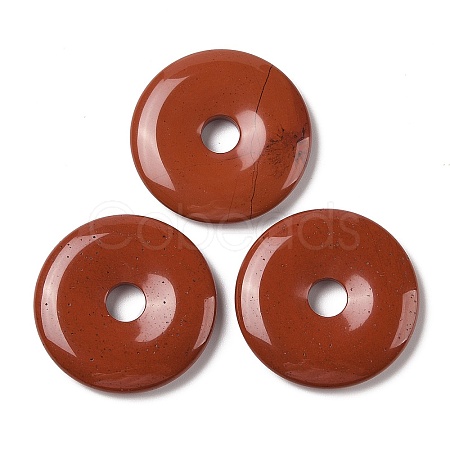 Natural Red Jasper Pendants G-F524-H07-1