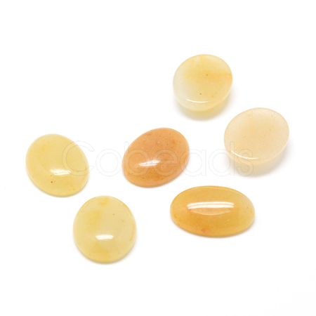 Natural Topaz Jade Gemstone Cabochons G-T020-18x25mm-19-1